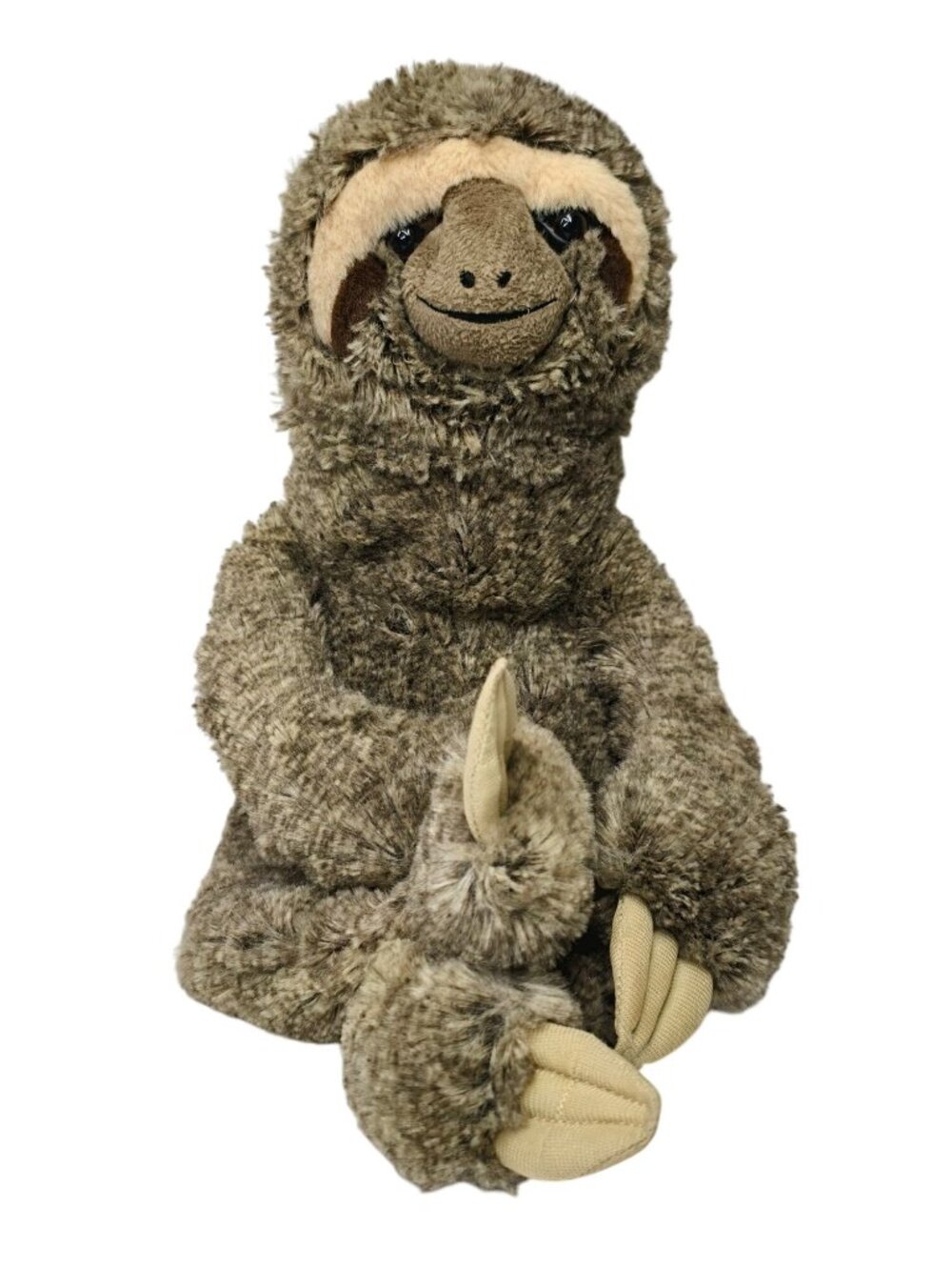 Hug Fun Oversized Sloth Realistic 18" Plush Long Soft Adorable Fuzzy Toy Nursery
